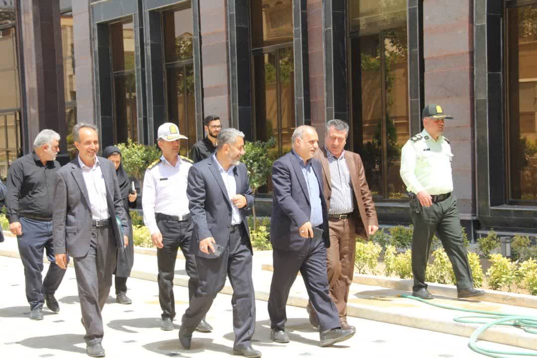 بازدید فرماندار ارومیه از محل برگزاری جشنواره ملی قرآن و عترت دانشجویان کشور