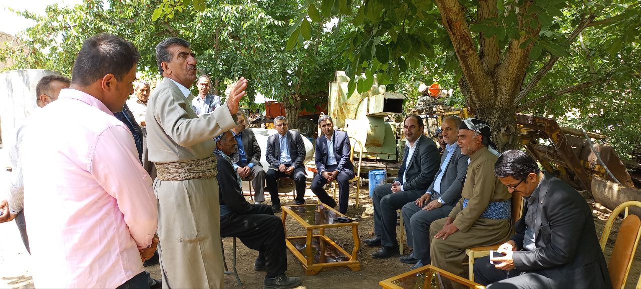 بازدید میدانی فرماندار شهرستان ارومیه از روستای سلیم بیگ