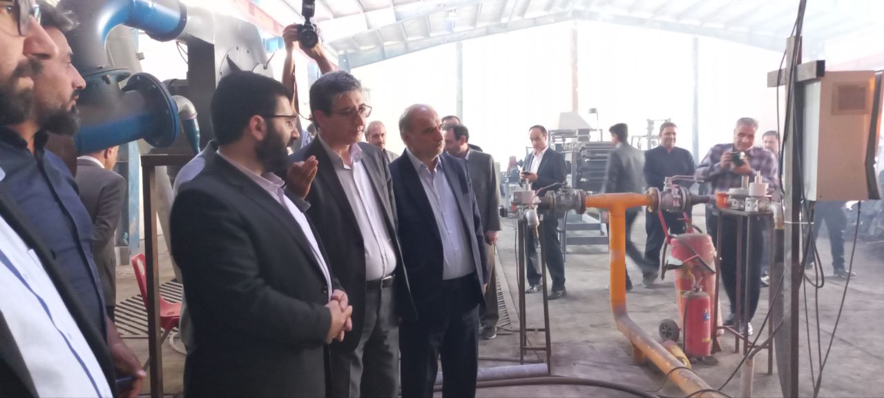 واحد صنایع کیان سرب فروزان افتتاح شد