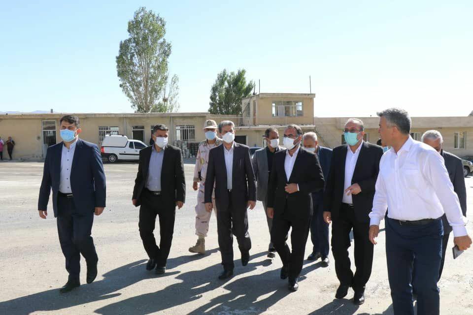 حضور استاندار آذربایجان غربی و فرماندار ارومیه در بخش صومای برادوست + تصاویر