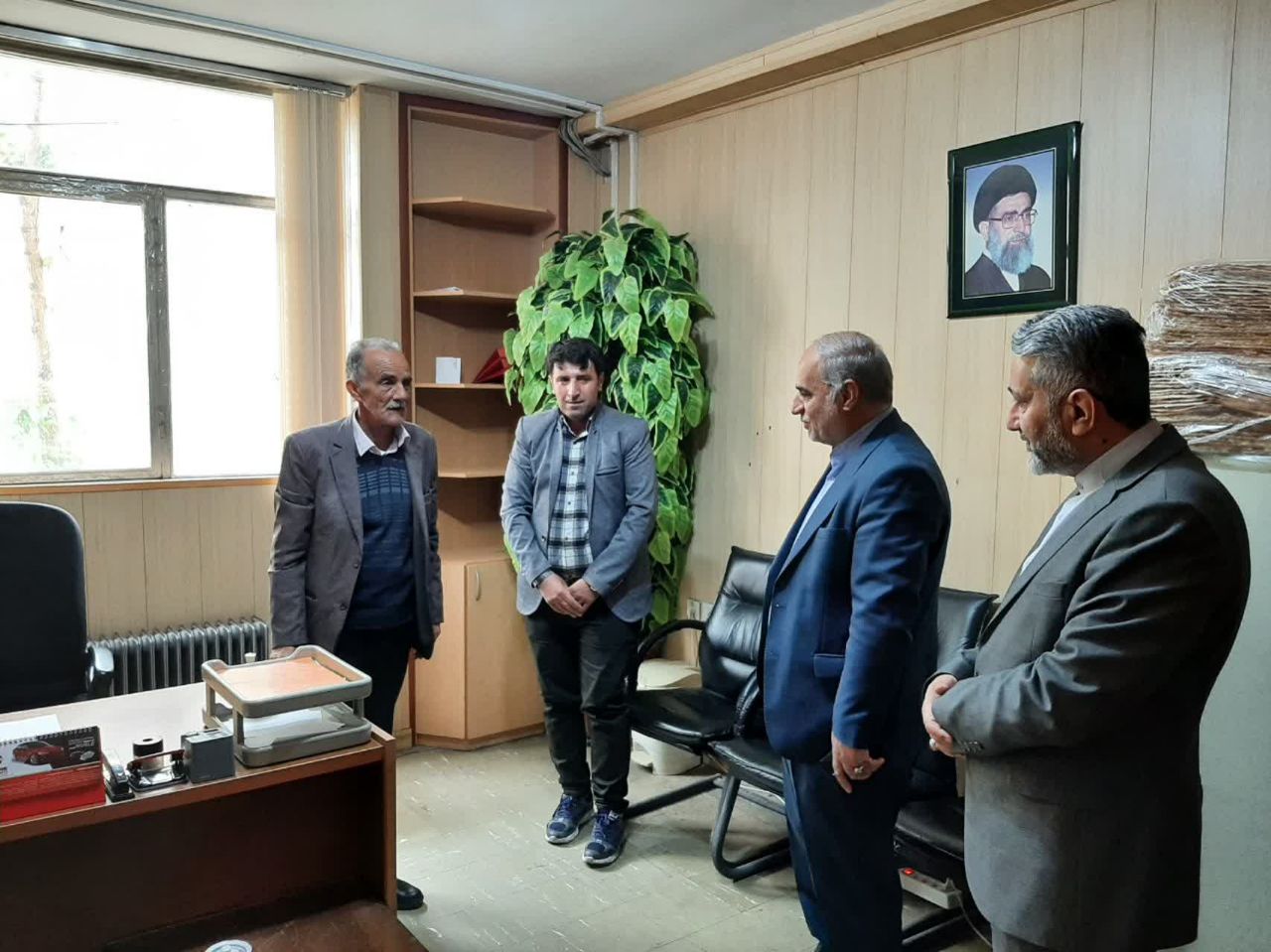 دیدار فرماندار ارومیه با کارمندان مجموعه فرمانداری شهرستان ارومیه
