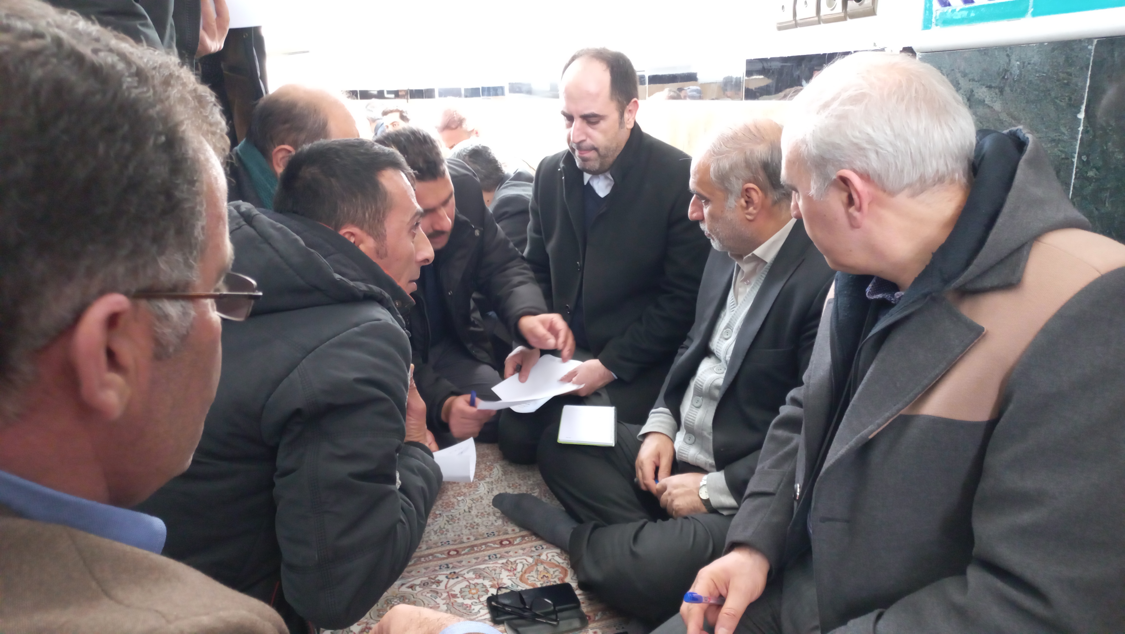 دیدار مردمی فرمانداری شهرستان ارومیه در بخش سیلوانا برگزار شد + عکس