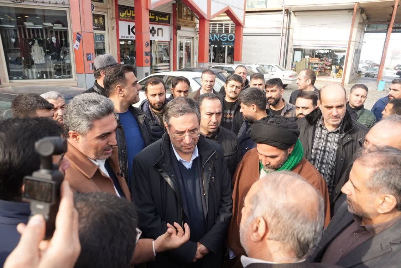 سفر استاندار استان آذربایجان غربی به بخش صومای برادوست شهرستان ارومیه
