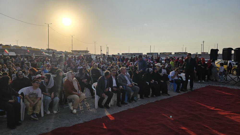 بازدید فرماندار ارومیه از جشنواره فرهنگی و تفریحی «حال خوب دریاچه»