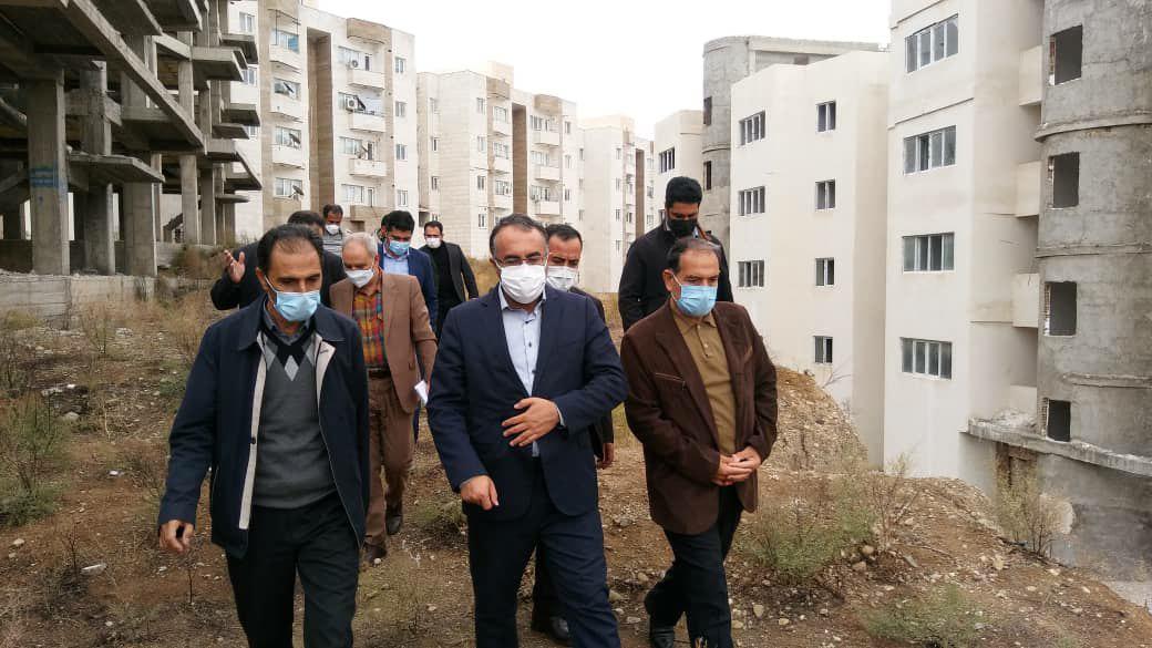 حضور فرماندار ارومیه در شهر جدید گلمان + تصاویر