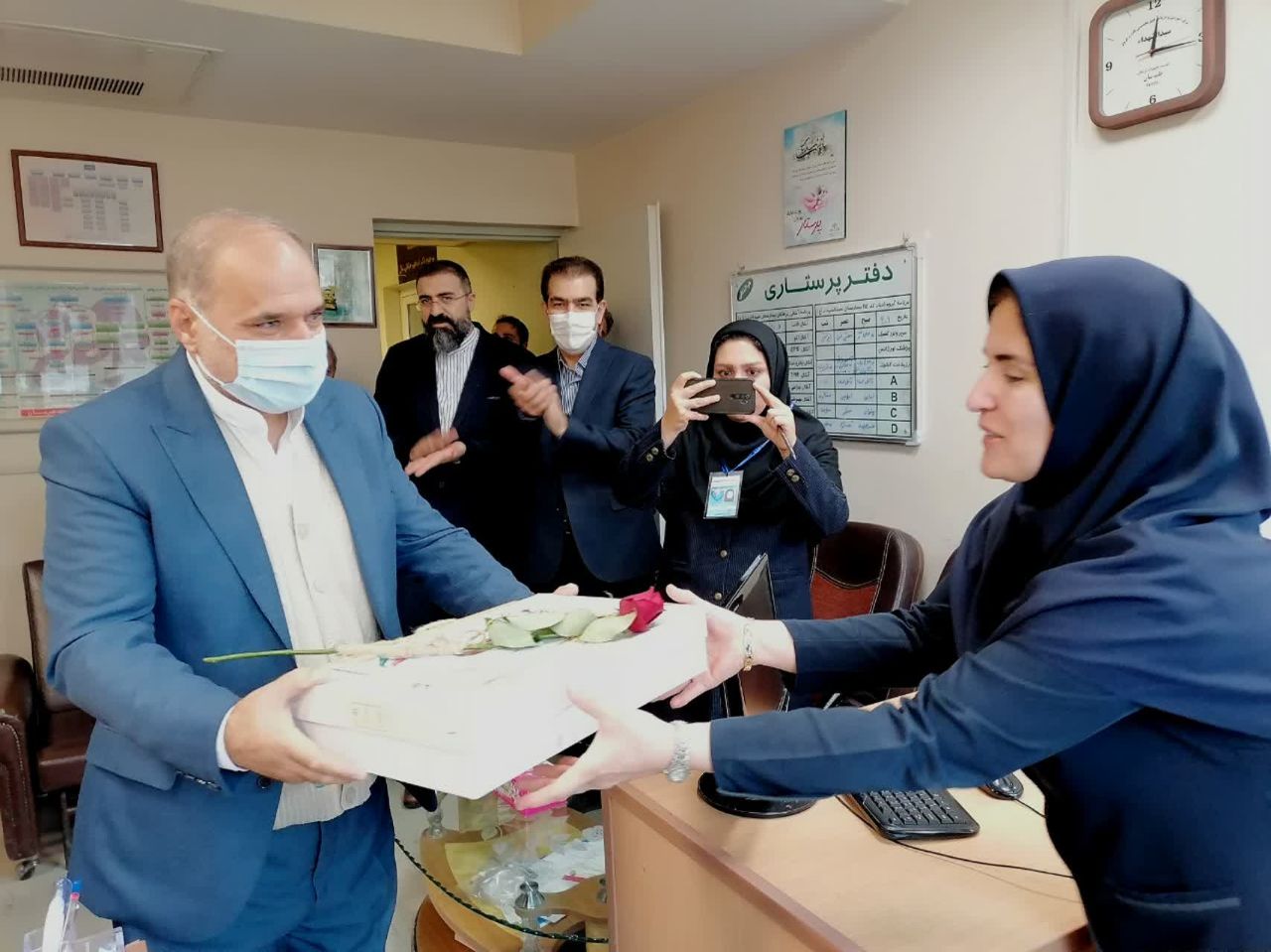 همزمان با سالروز ولادت باسعادت پرستار قهرمان کربلا حضرت زینب سلام الله علیها و روز پرستار انجام شد