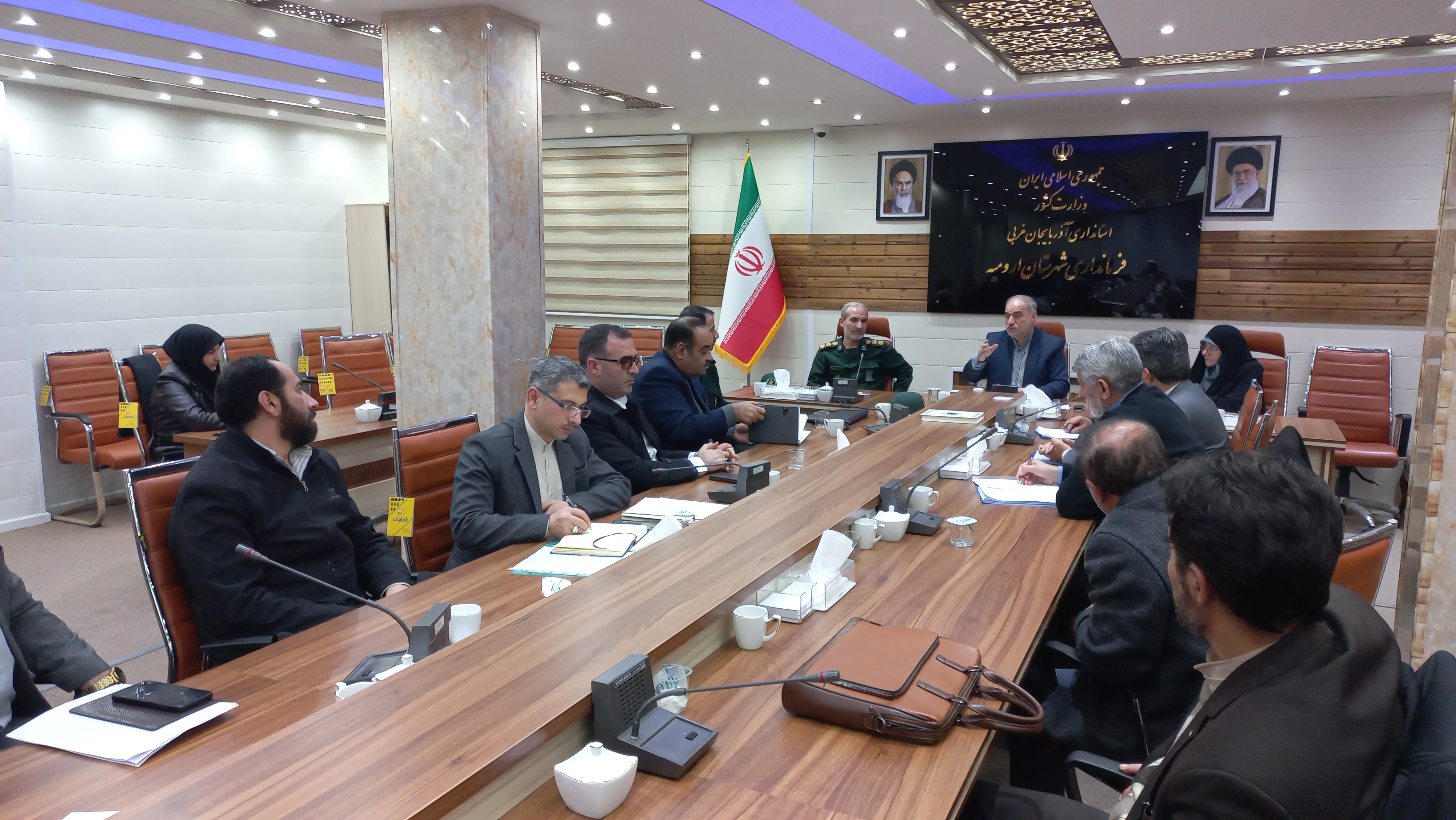 دومین جلسه ستاد گرامیداشت دهه فجر شهرستان ارومیه برگزار شد