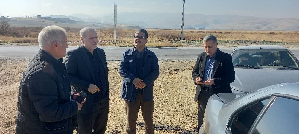 بازدید فرماندار شهرستان ارومیه از پروژه های عمرانی