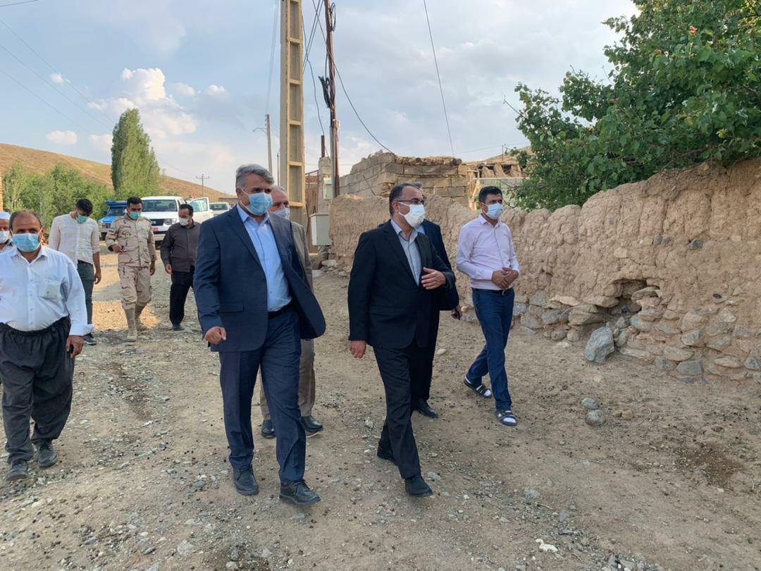رسیدگی فرماندار ارومیه به برخی از مشکلات روستاهای بخش صومای برادوست + تصاویر