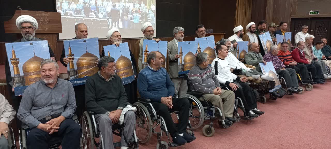 دیدار فرماندار شهرستان ارومیه با جانبازان 70 درصد قطع نخاعی استان های آذربایجان غربی و خراسان رضوی