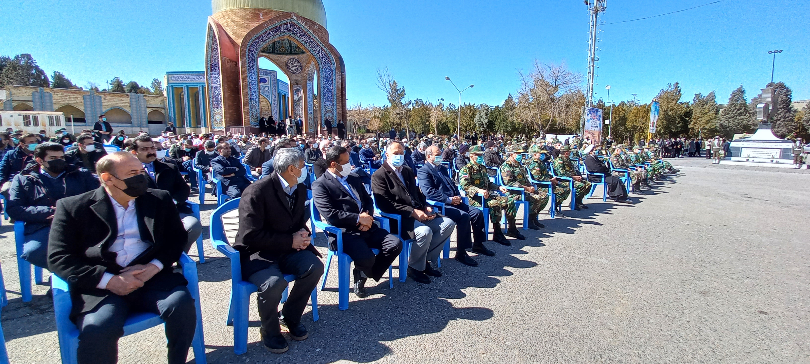 مراسم میهمانی لاله ها در گلزار مطهر شهدا برگزار شد +عکس