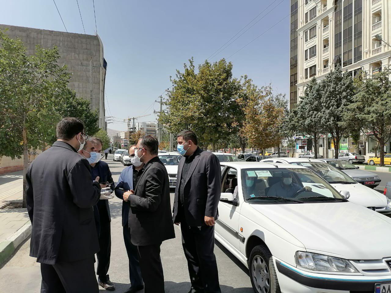 بازدید میدانی فرماندار ارومیه از مراکز واکسیناسیون بیماری کرونا + تصاویر