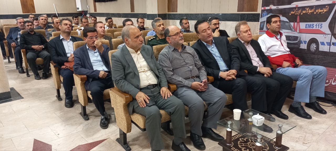 مراسم افتتاح پایگاه اورژانس بانوان استان با حضور فرماندار شهرستان ارومیه