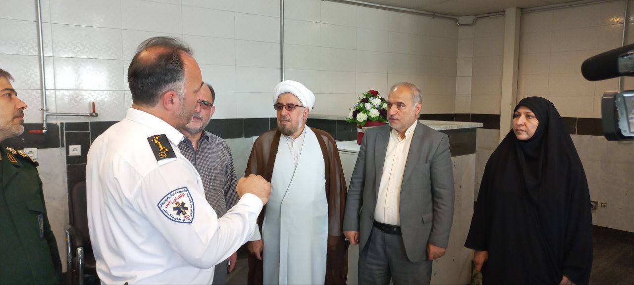 مراسم افتتاح پایگاه اورژانس بانوان استان با حضور فرماندار شهرستان ارومیه