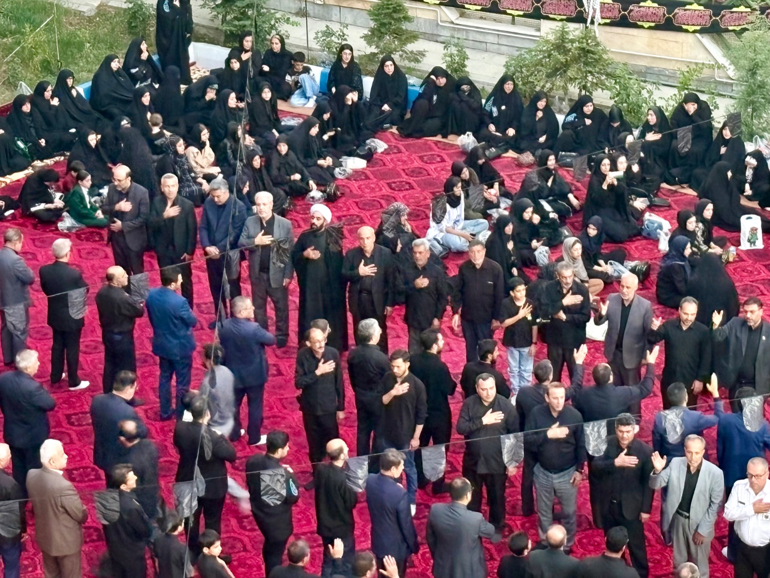 برگزاری آیین سوگواری حضرت اباعبدالله الحسین (ع) با حضور استاندار آذربایجانغربی در فرمانداری ارومیه