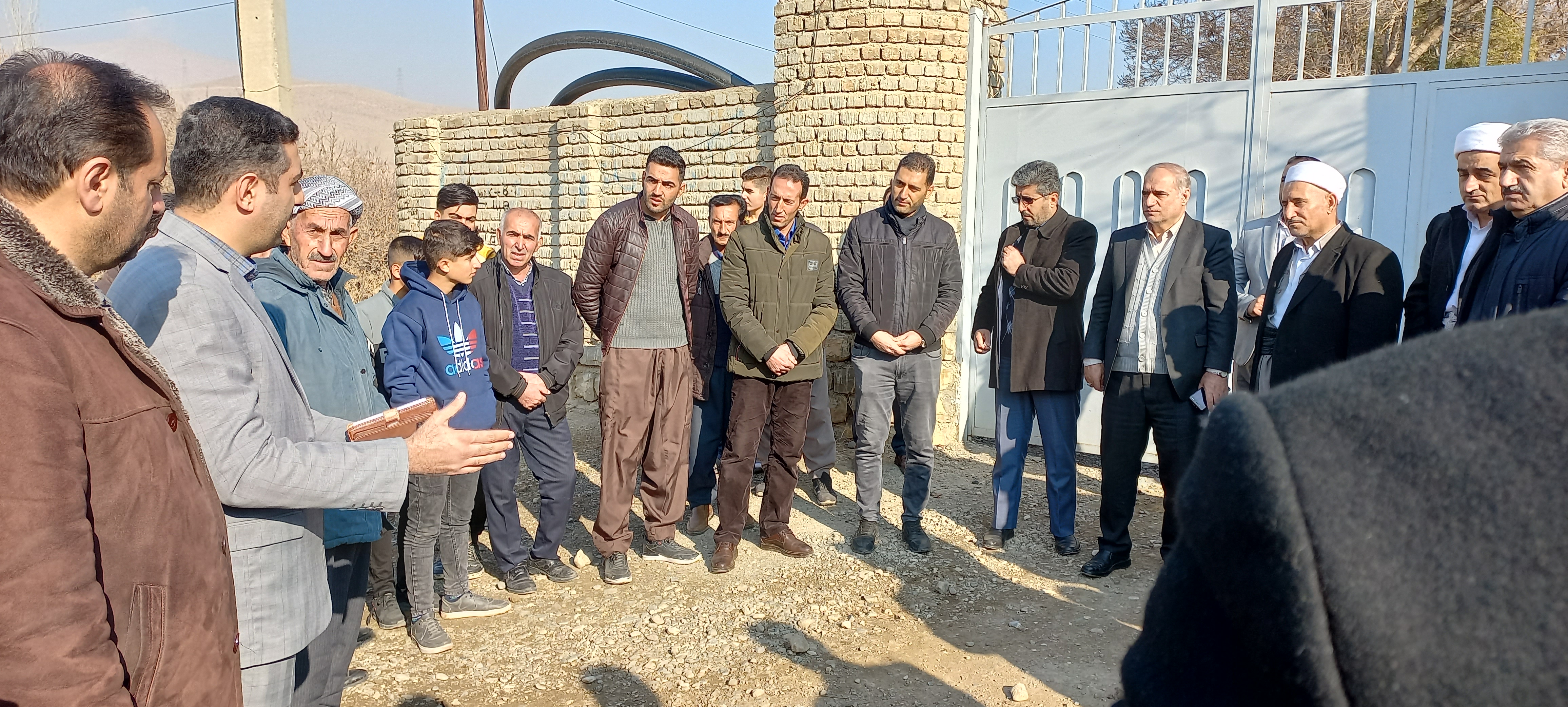 بازدید میدانی فرماندار شهرستان ارومیه از روستای ورمزیار