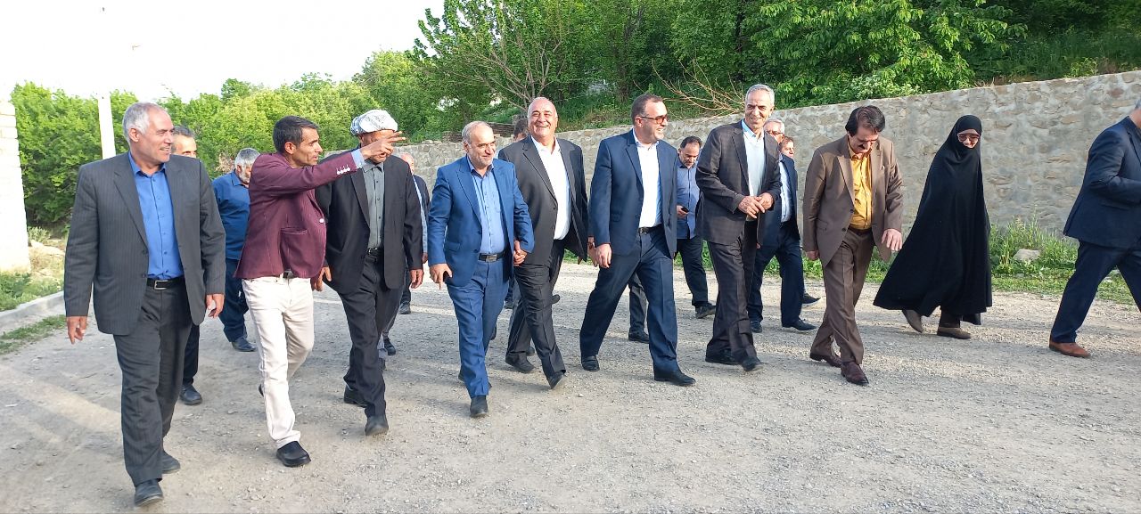 بازدید میدانی فرماندار شهرستان ارومیه از روستای هفت ساران