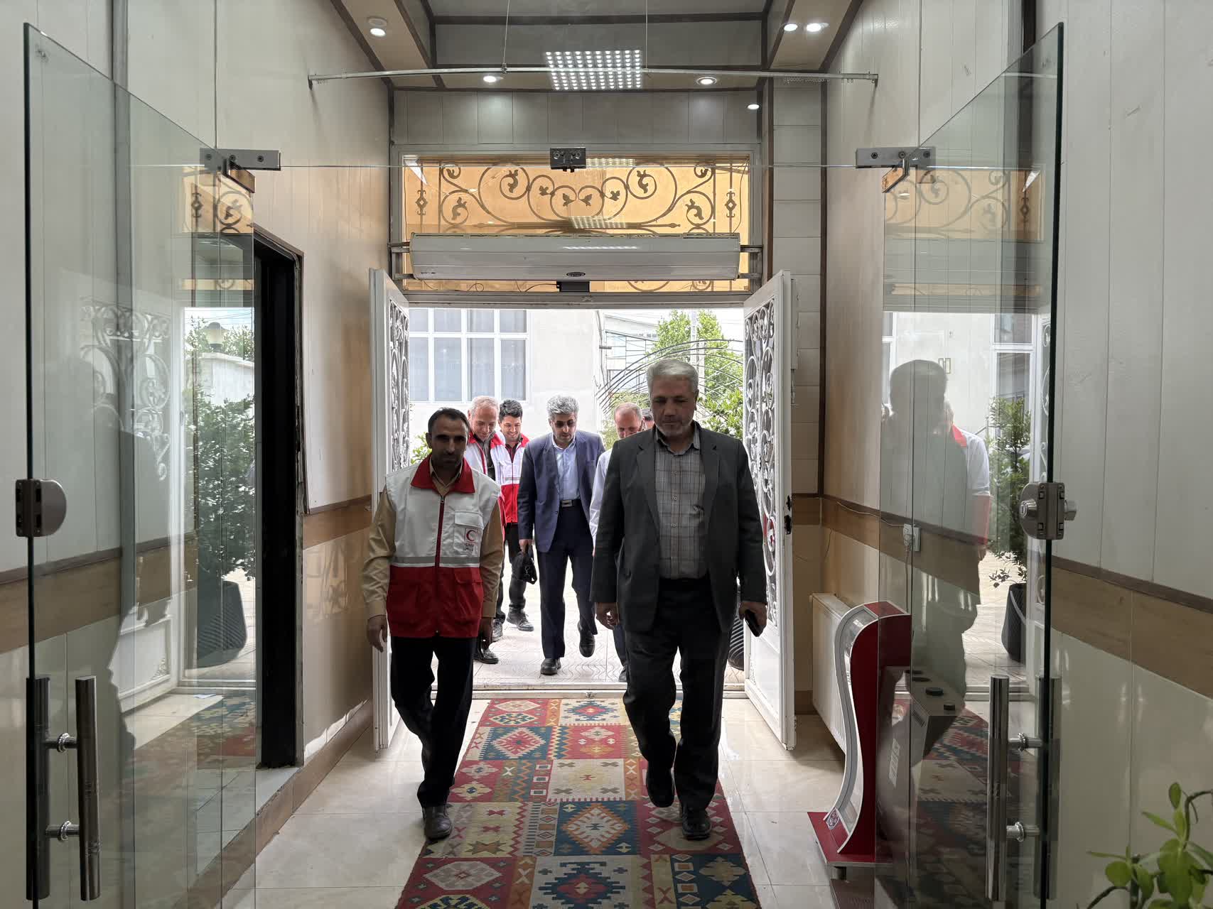 تقدیر از تلاشهای امدادگران هلالاحمر در جنگ تحمیلی اخیر با حضور فرماندار ارومیه