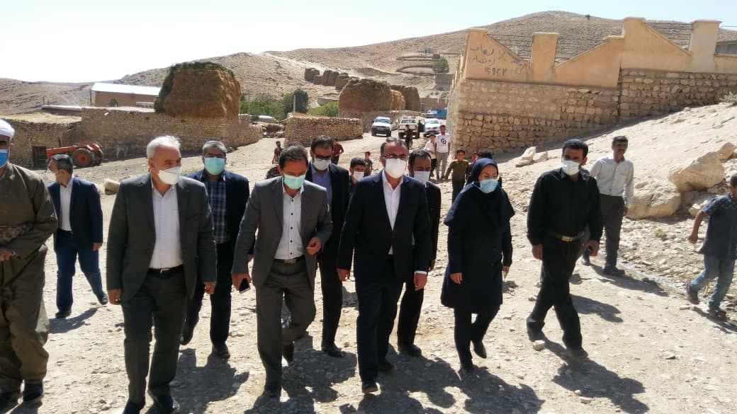 رسیدگی فرماندار ارومیه به مشکلات روستاهای بخش نازلو + تصاویر