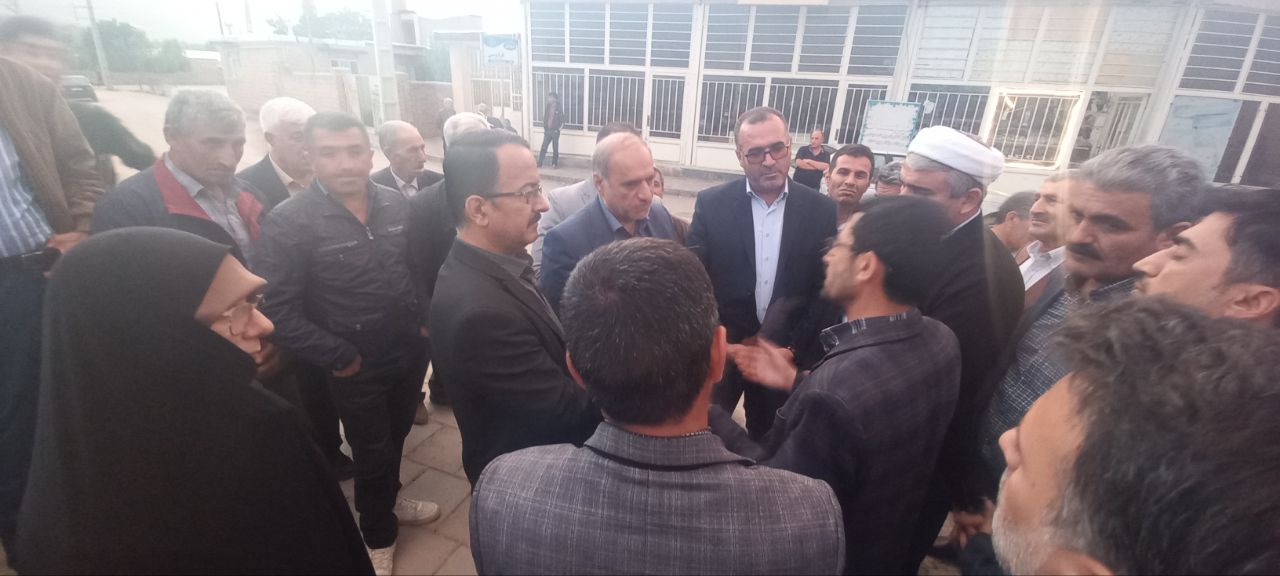 بازدید میدانی فرماندار شهرستان ارومیه از روستای گنگچین