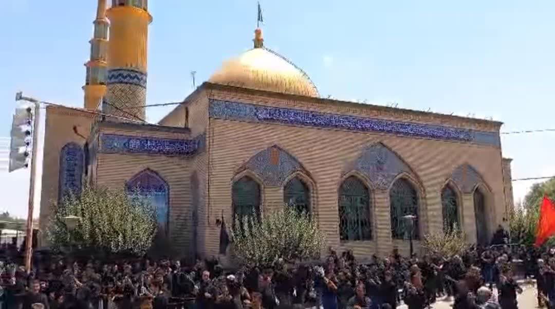 حضور غلامحسین عماری فرماندار شهرستان ارومیه در مراسم عزاداری و سوگواری حضرت اباعبدالله الحسین علیه السلام