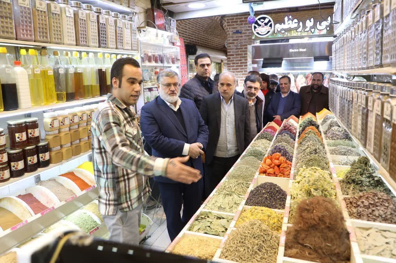 بازدید سرزده از بازار تاریخی ارومیه