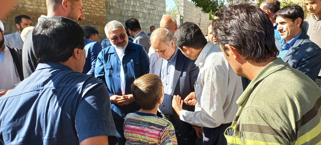 حضور فرماندار شهرستان ارومیه در بخش انزل
