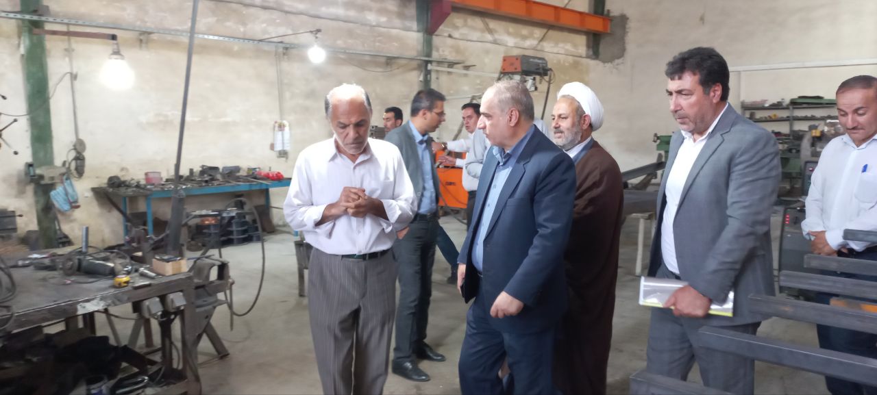 بازدید فرماندار شهرستان ارومیه از واحد گروه صنعتی کشاورزی اروم روستا