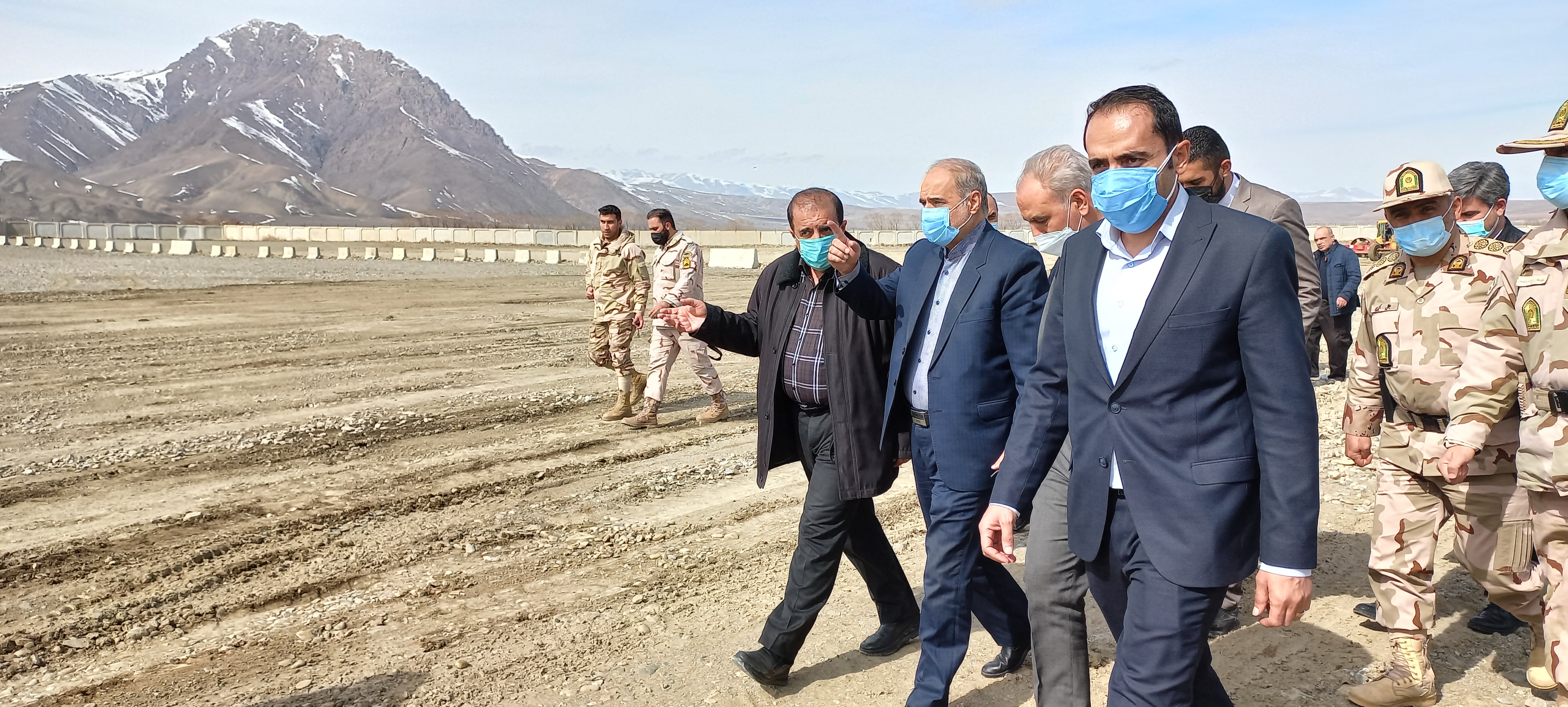 بازدید میدانی فرماندار شهرستان ارومیه از گمرک مرزی سرو