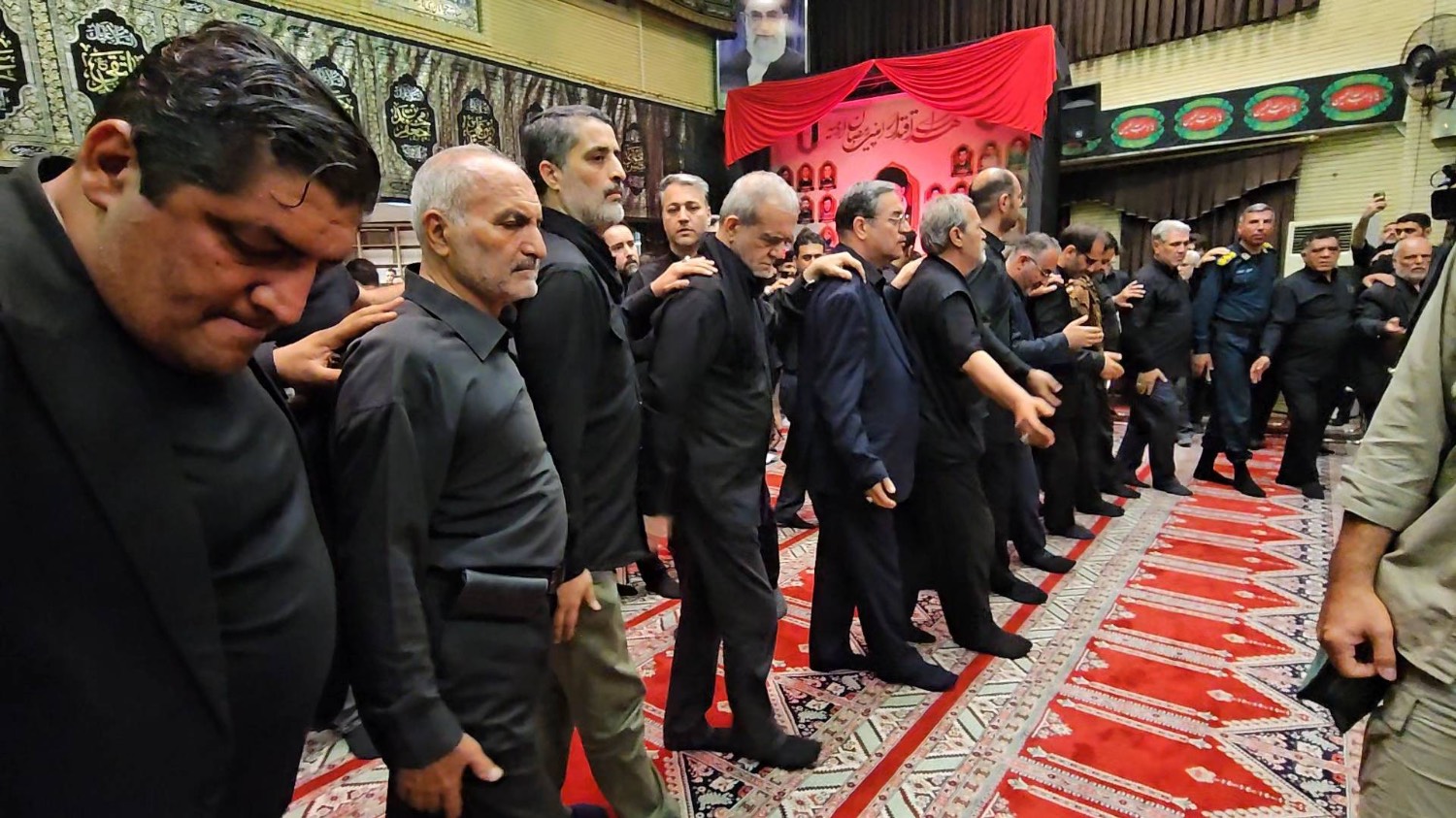حضور رئیسجمهور در آیین شام غریبان حضرت اباعبدالله الحسین (ع) در ارومیه