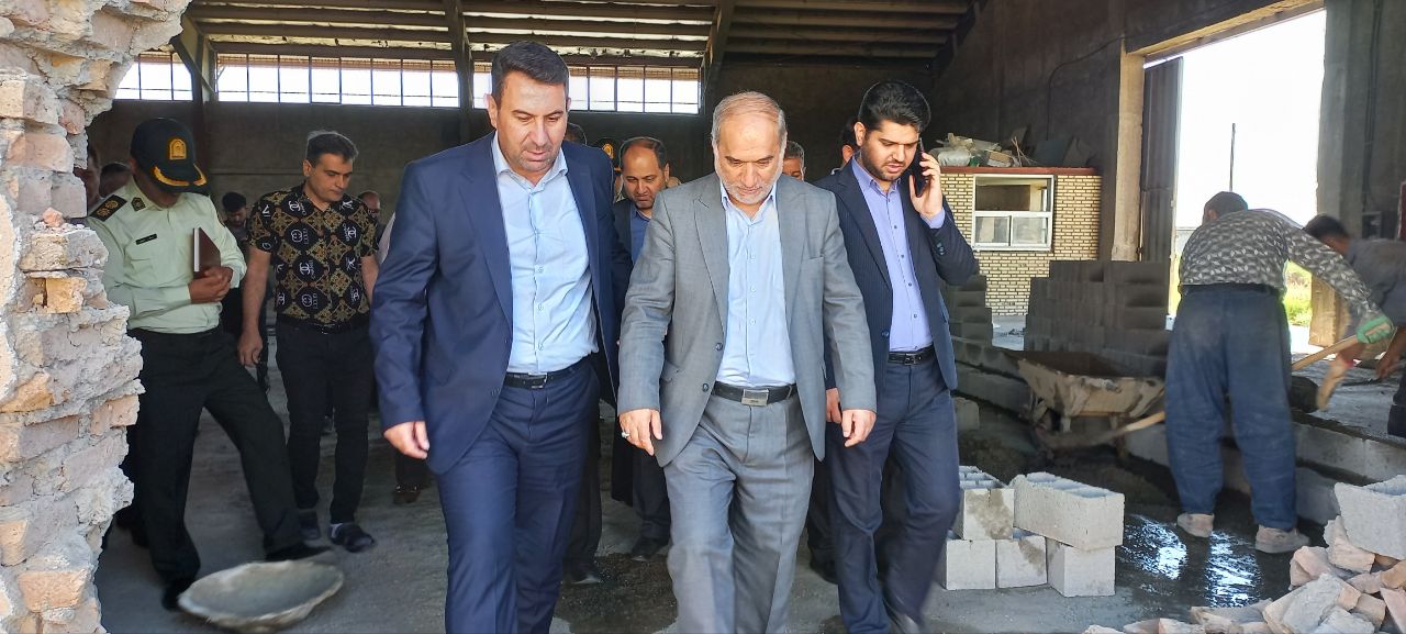 بازدید فرماندار شهرستان ارومیه از کمپ جدیدالاحداث ماده 16 معتادین