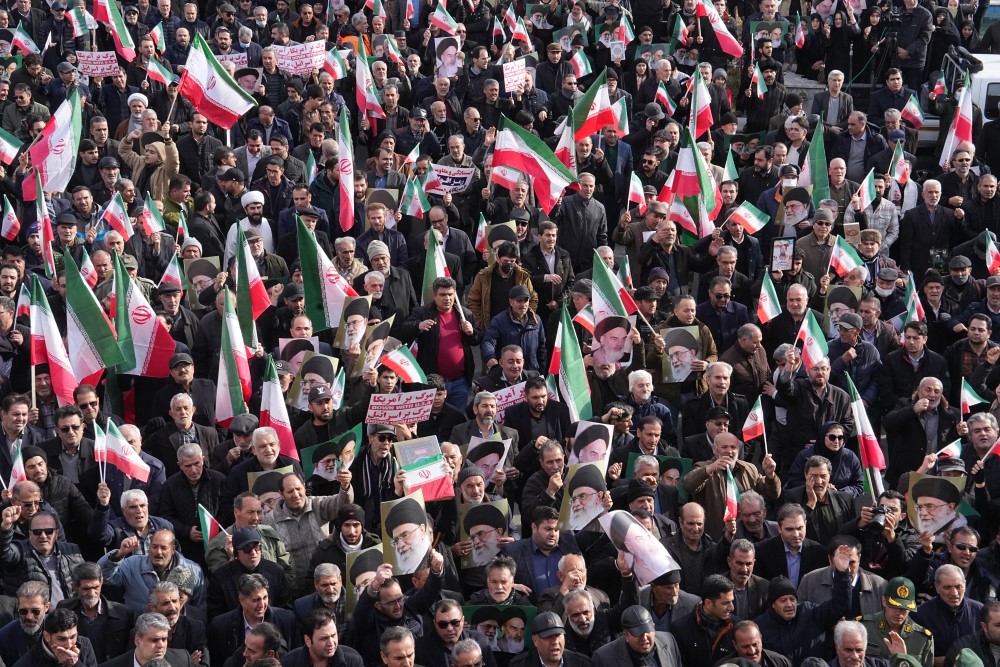 آلبوم تصویری / برگزاری تجمع بزرگ مردم و مسئولان آذربایجان غربی برای محکومیت اغتشاشات اخیر