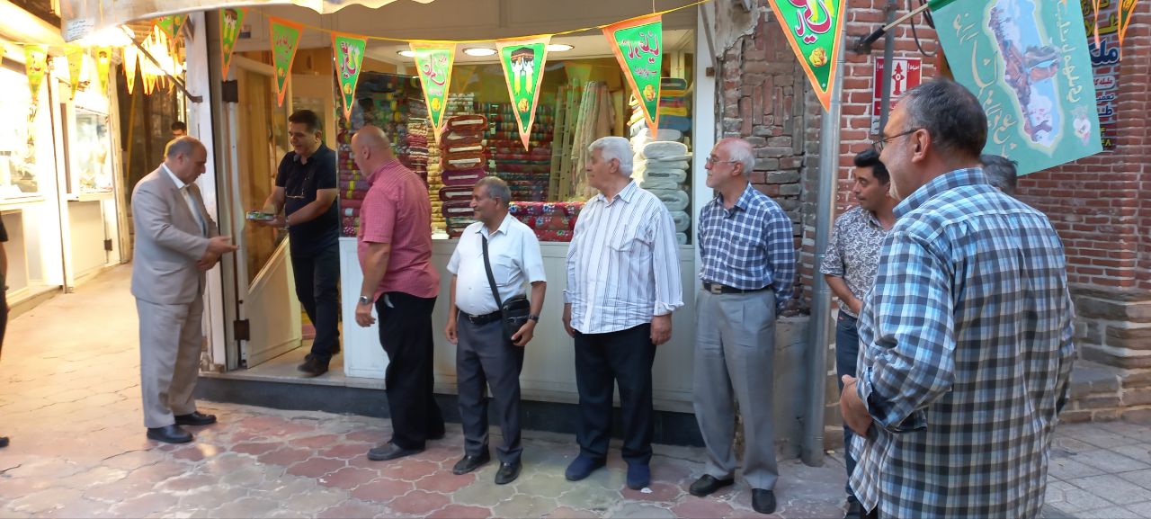 بازدید فرماندار شهرستان ارومیه از بازار تاریخی ارومیه
