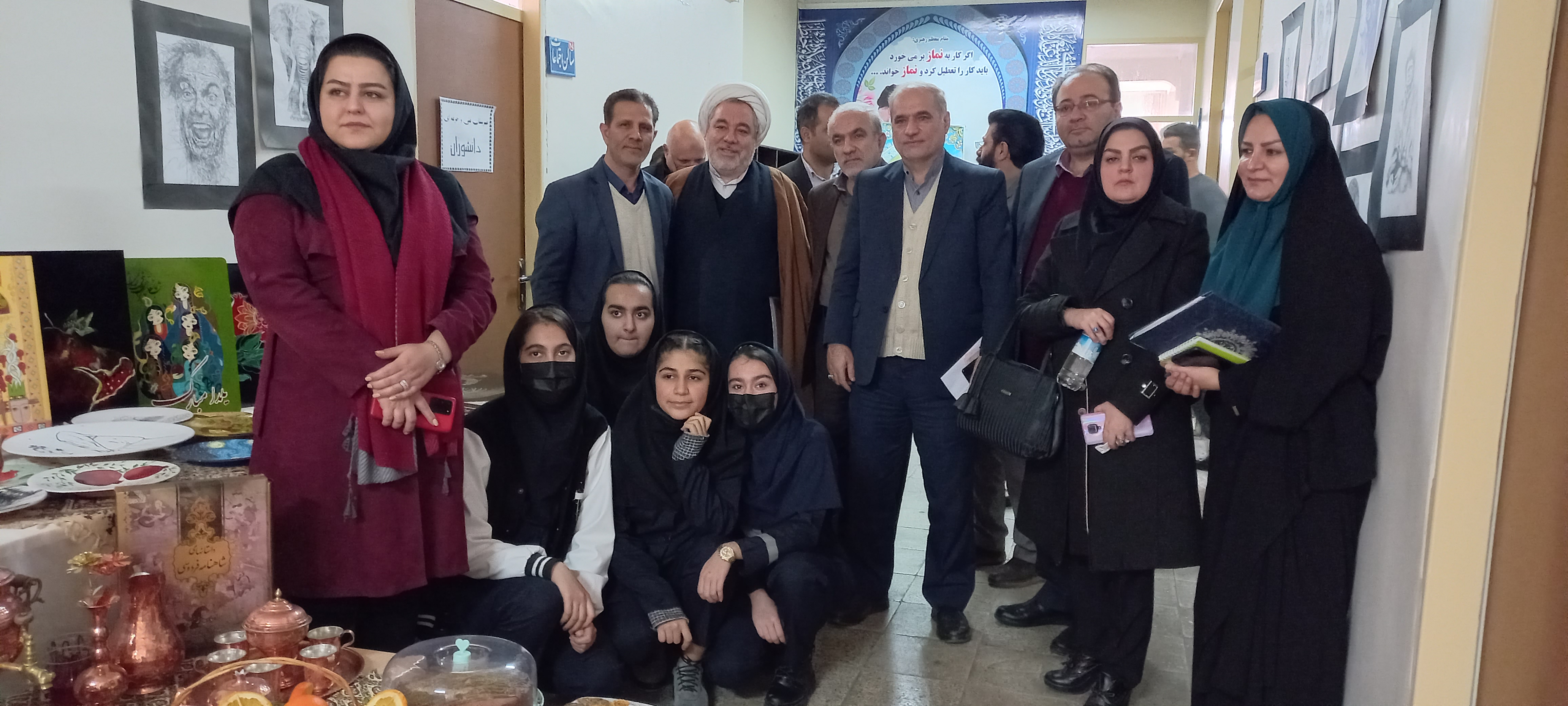 بازدید فرماندار شهرستان ارومیه از اداره آموزش و پرورش ناحیه 2 ارومیه