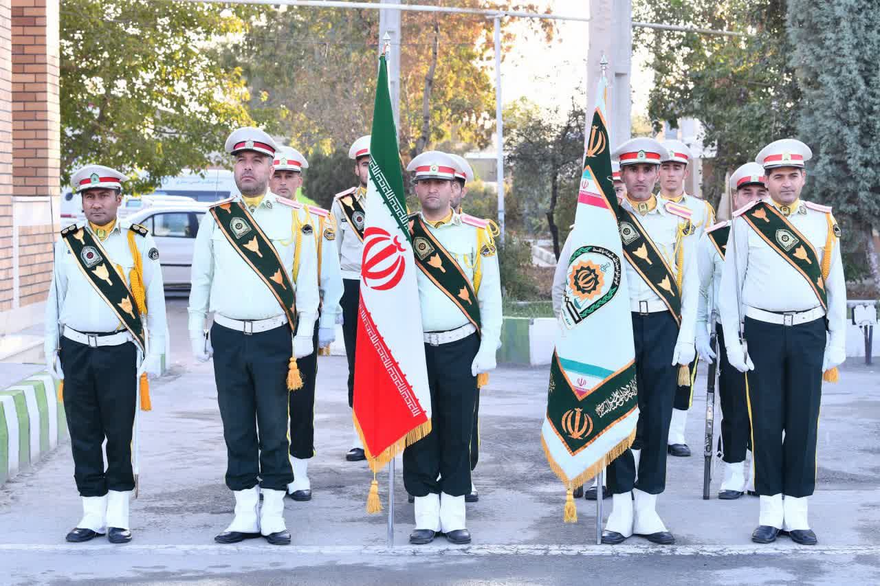حضور فرماندار شهرستان ارومیه در مراسم صبحگاه مشترک نیروهای مسلح