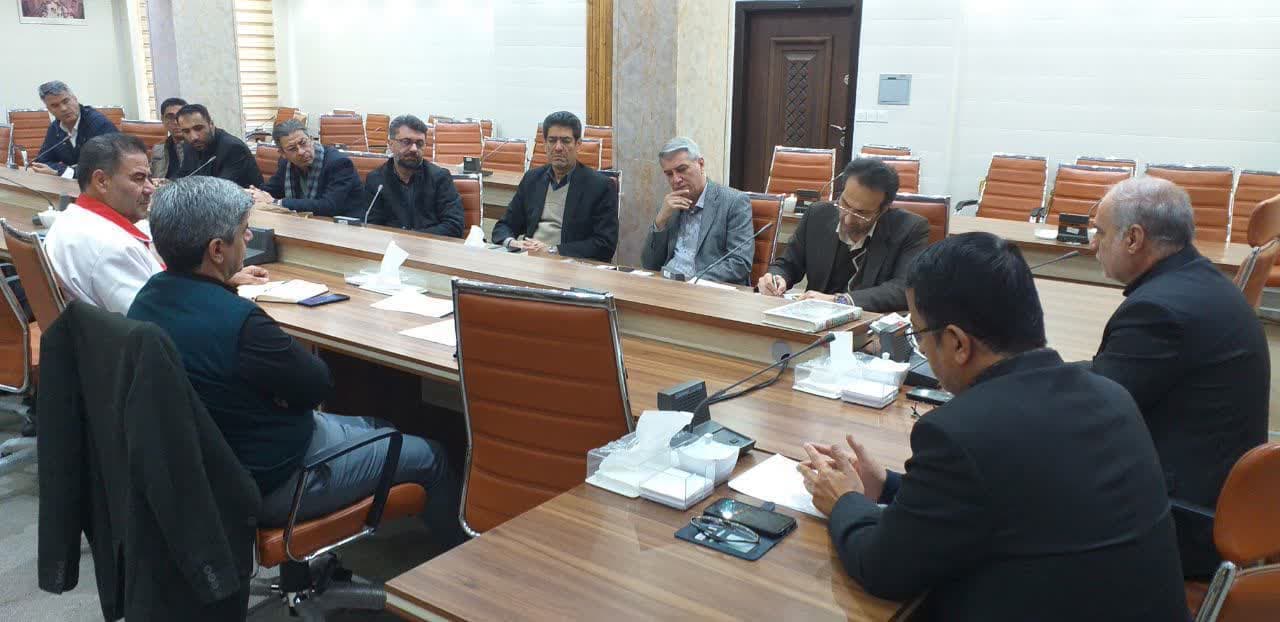 برگزاری جلسه ستاد مدیریت بحران شهرستان ارومیه