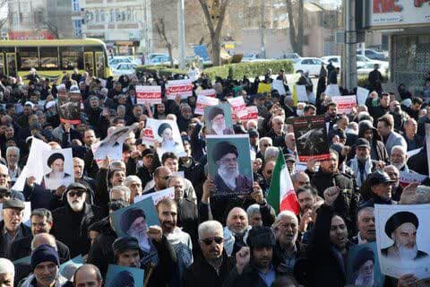 راهپیمـایـی جمعههای خشم در ارومیه برگزار شد
