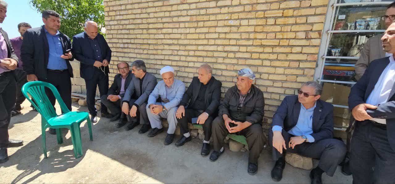 بازدید فرماندار ارومیه از روستای ساعتلوی کوه + آلبوم تصویری
