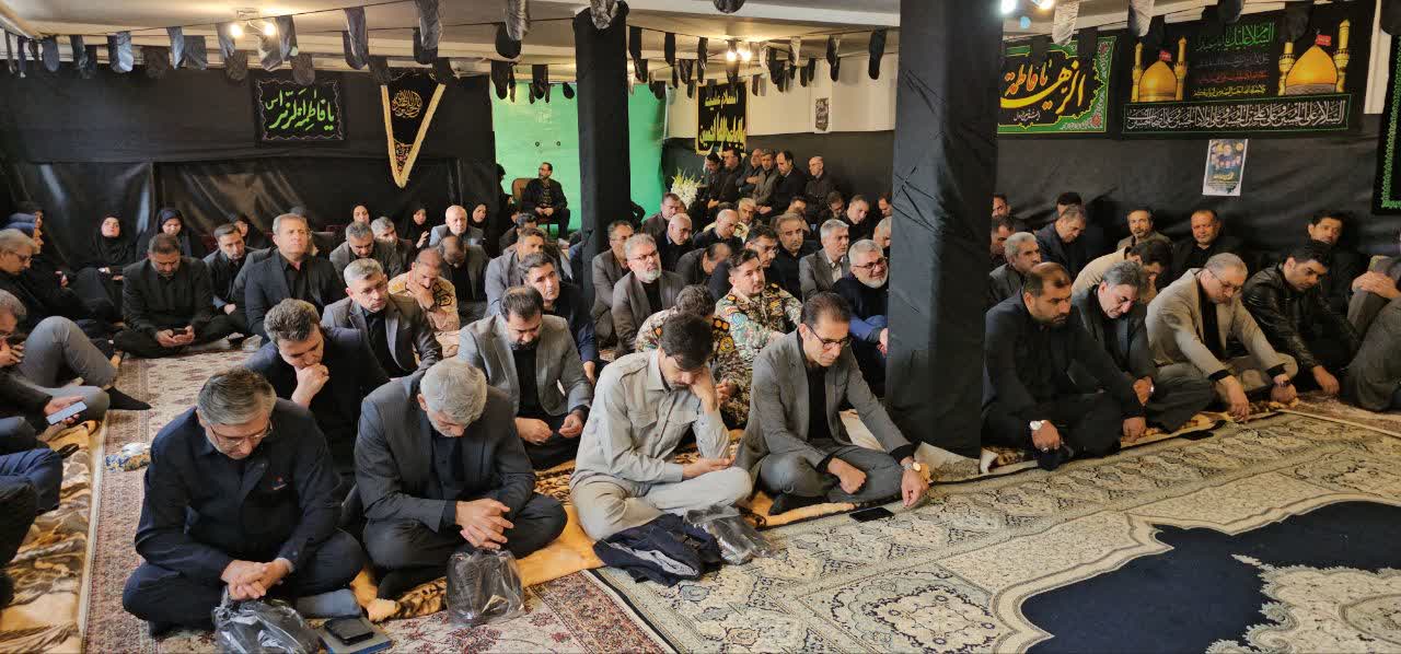آلبوم تصویری / برگزاری مراسم بزرگداشت شهدای خدمت در حسینیه فرمانداری شهرستان ارومیه