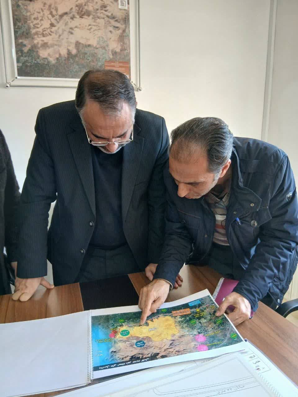 بازدید فرماندار ارومیه از شهر جدید گلمان