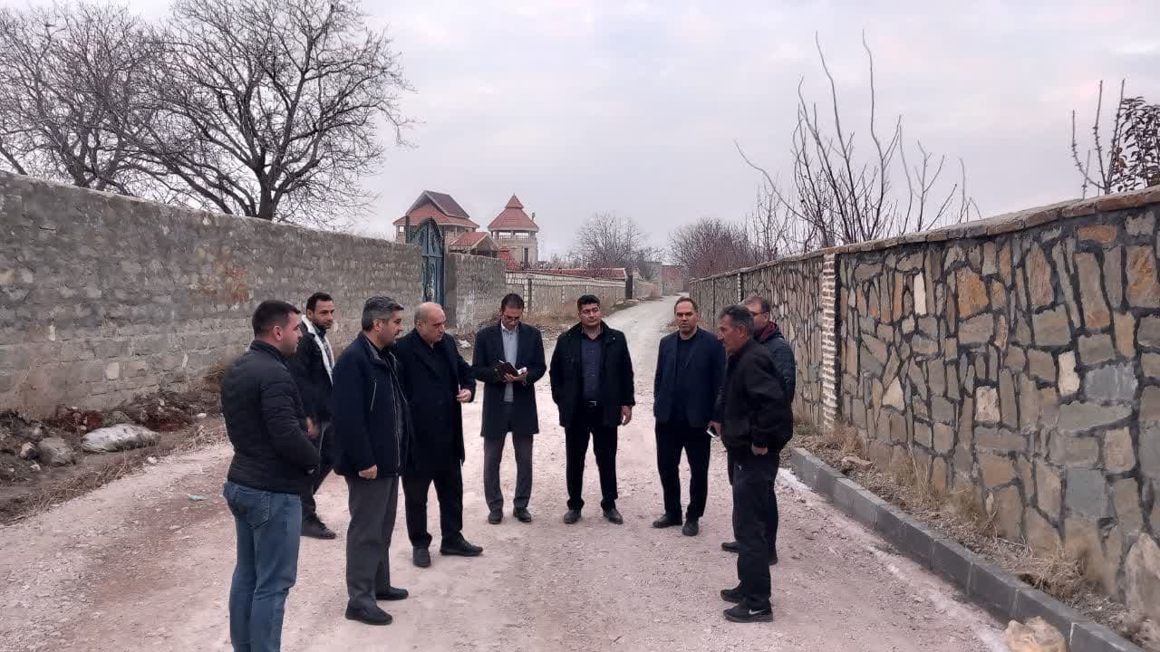 بازدید فرماندار شهرستان از روستاهای بخش مرکزی