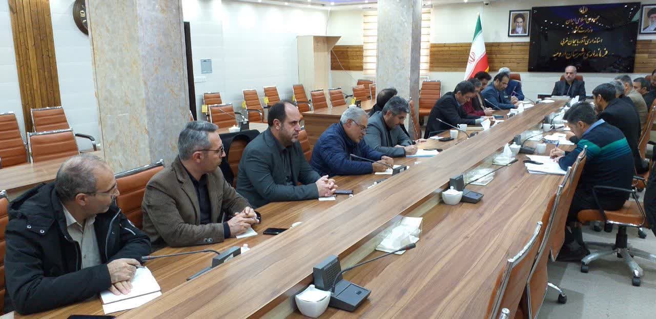 برگزاری جلسه شورای حفاظت از منابع اب شهرستان ارومیه