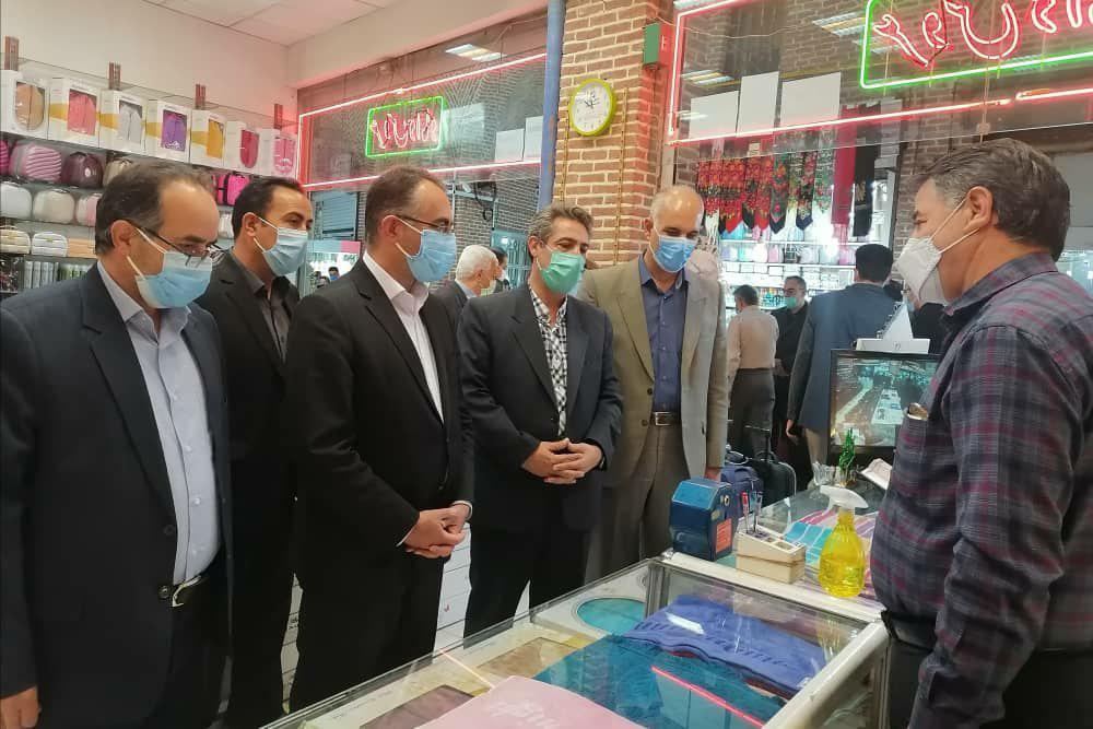 پیگیری مشکلات کسبه و بازاریان توسط فرماندار ارومیه + تصاویر