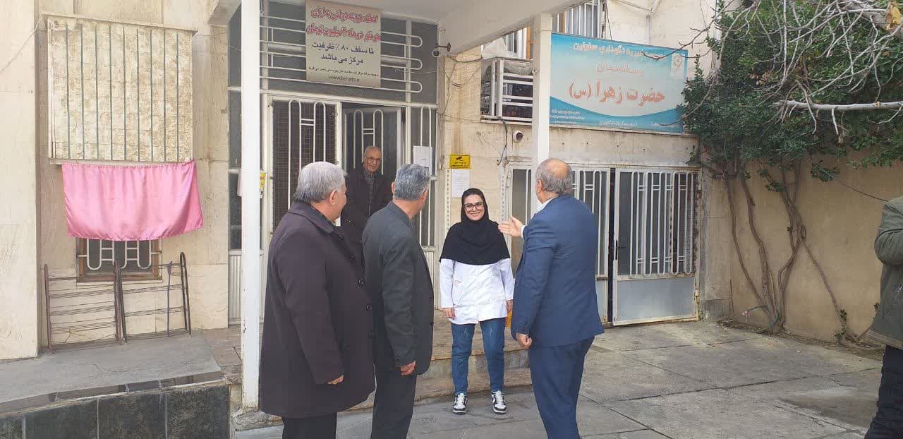 بازدید دکتر عماری فرماندار شهرستان ارومیه از مرکز خیریه و معلولین و سالمندان حضرت زهرا