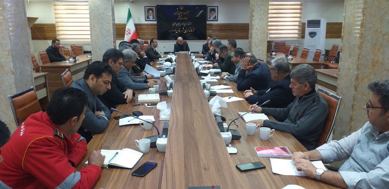 برگزاری جلسه ستاد مدیریت بحران شهرستان ارومیه