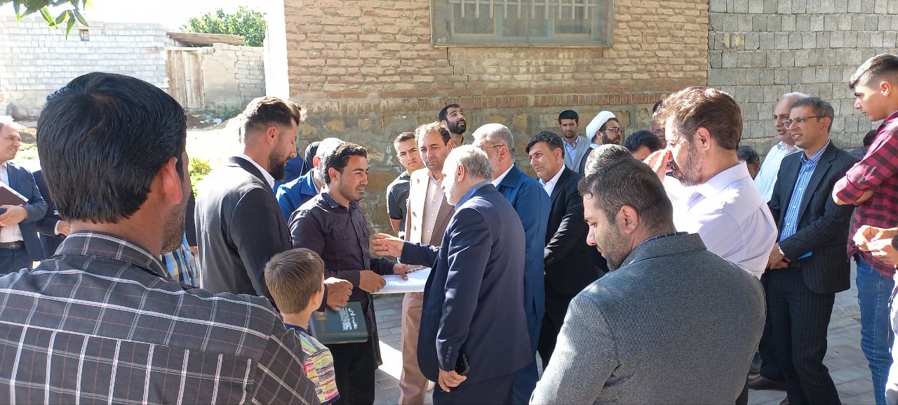 حضور فرماندار شهرستان ارومیه در بخش انزل