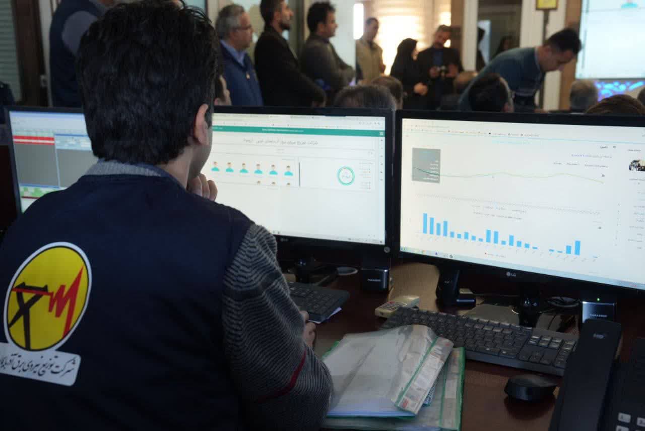 بازدید استاندار آذربایجانغربی از مرکز دیسپاچینگ برق استان+ تصاویر
