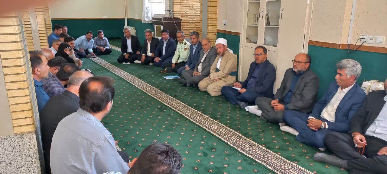 حضور فرماندار شهرستان ارومیه و هیئت همراه در جمع اهالی روستای لرنی