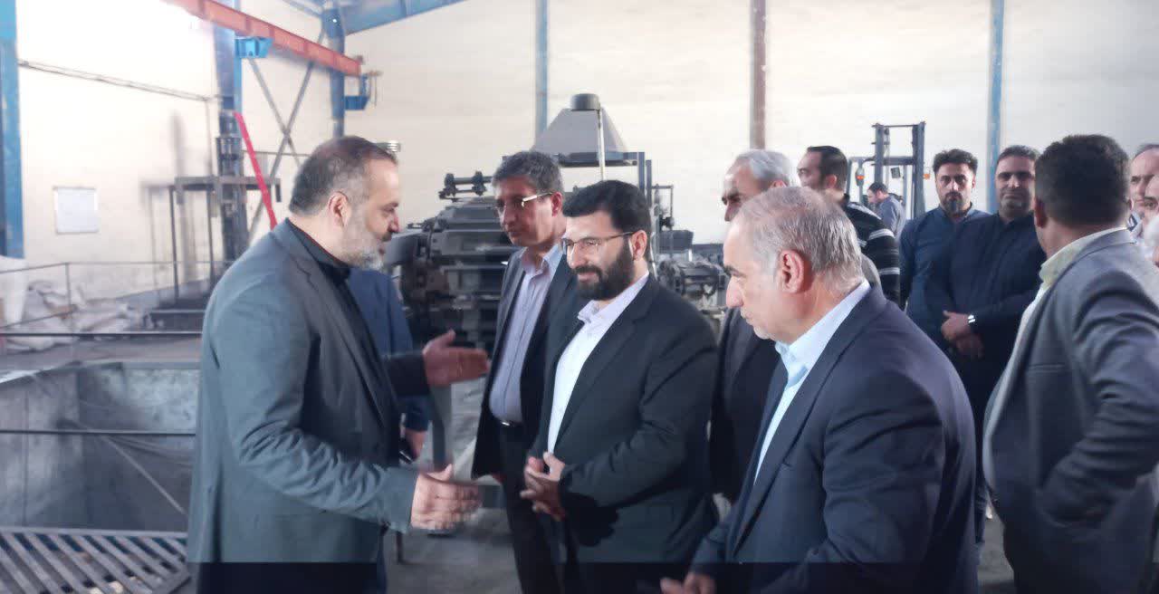 واحد صنایع کیان سرب فروزان افتتاح شد