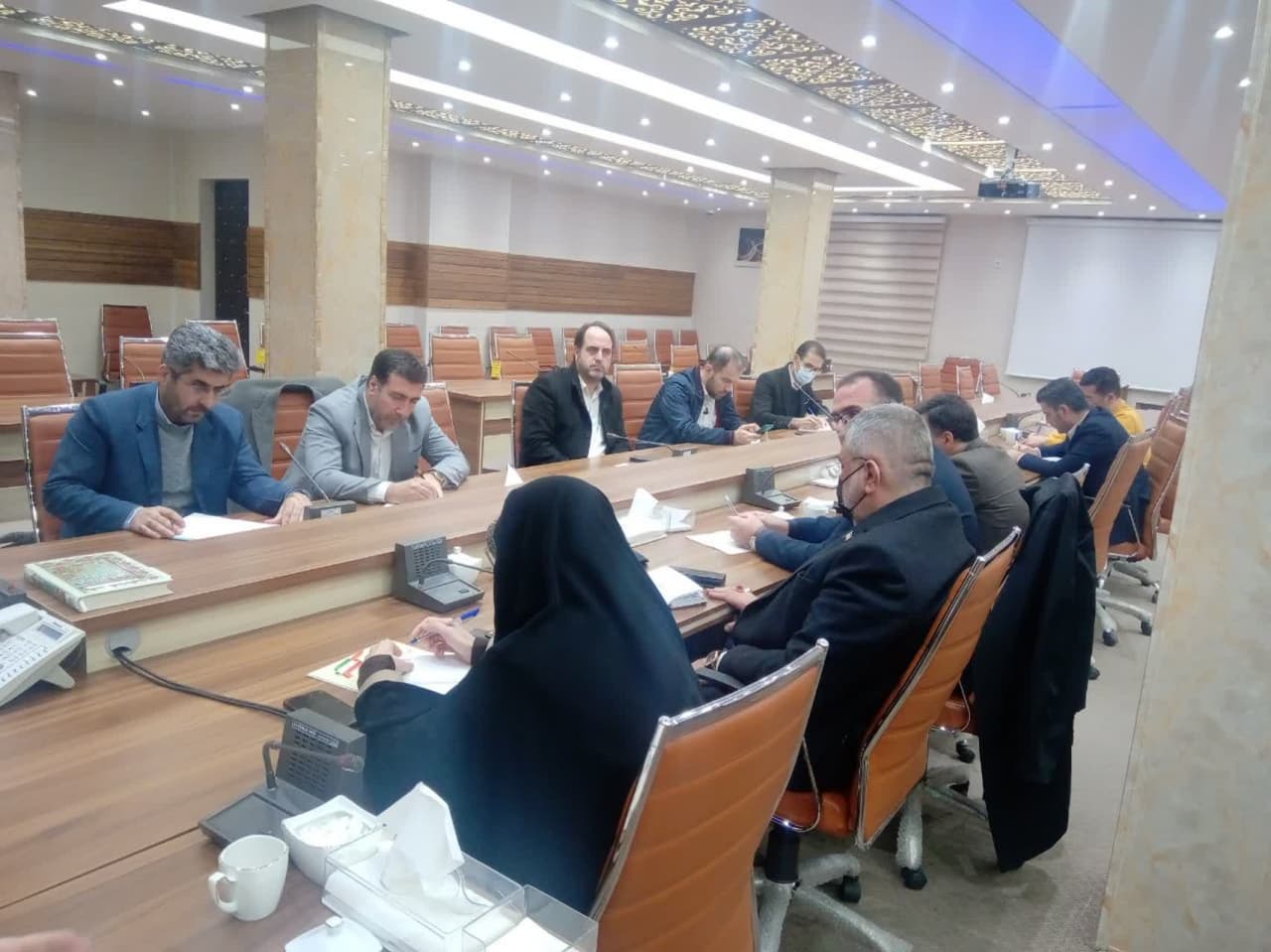 دهمین جلسه شورای معاونین وبخشداران فرمانداری ارومیه برگزار شد .